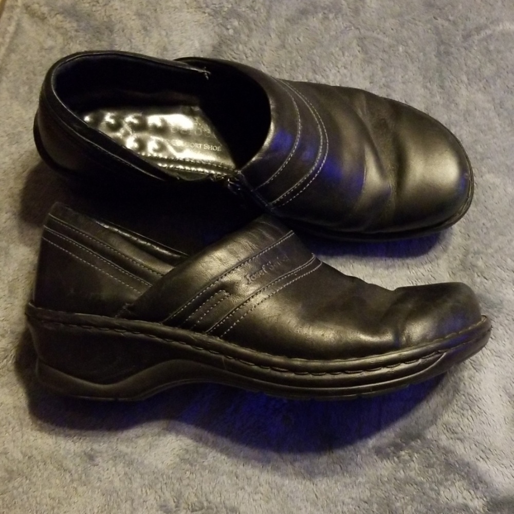 Josef Seibel black comfort shoes